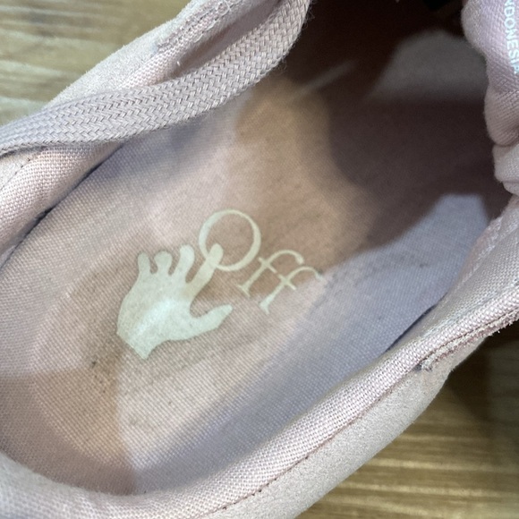 Off-White Suede Vulcanized Sneakers - Picture 9 of 12